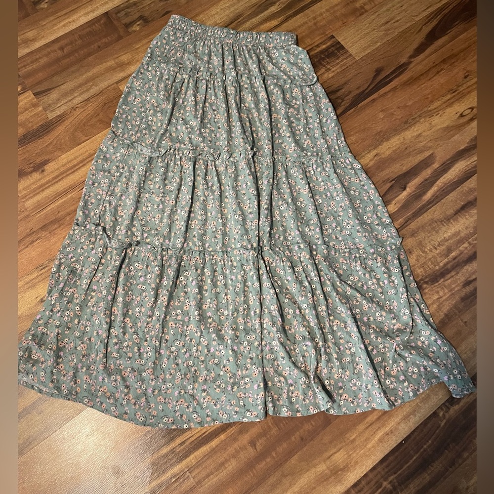 Hot Kiss Boho Maxi Skirt